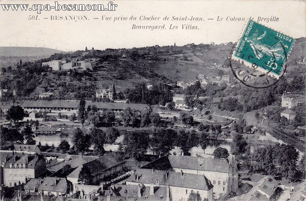 BESANÇON - Vue Générale prise de Bregille